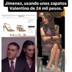 Zapatos Valentino de 23 mil pesos atribuidos a Gabriela Jiménez desatan debate en redes sociales